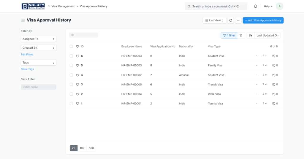 Simplified Visa Management with ERPNext: Discover its Powerful Features ...