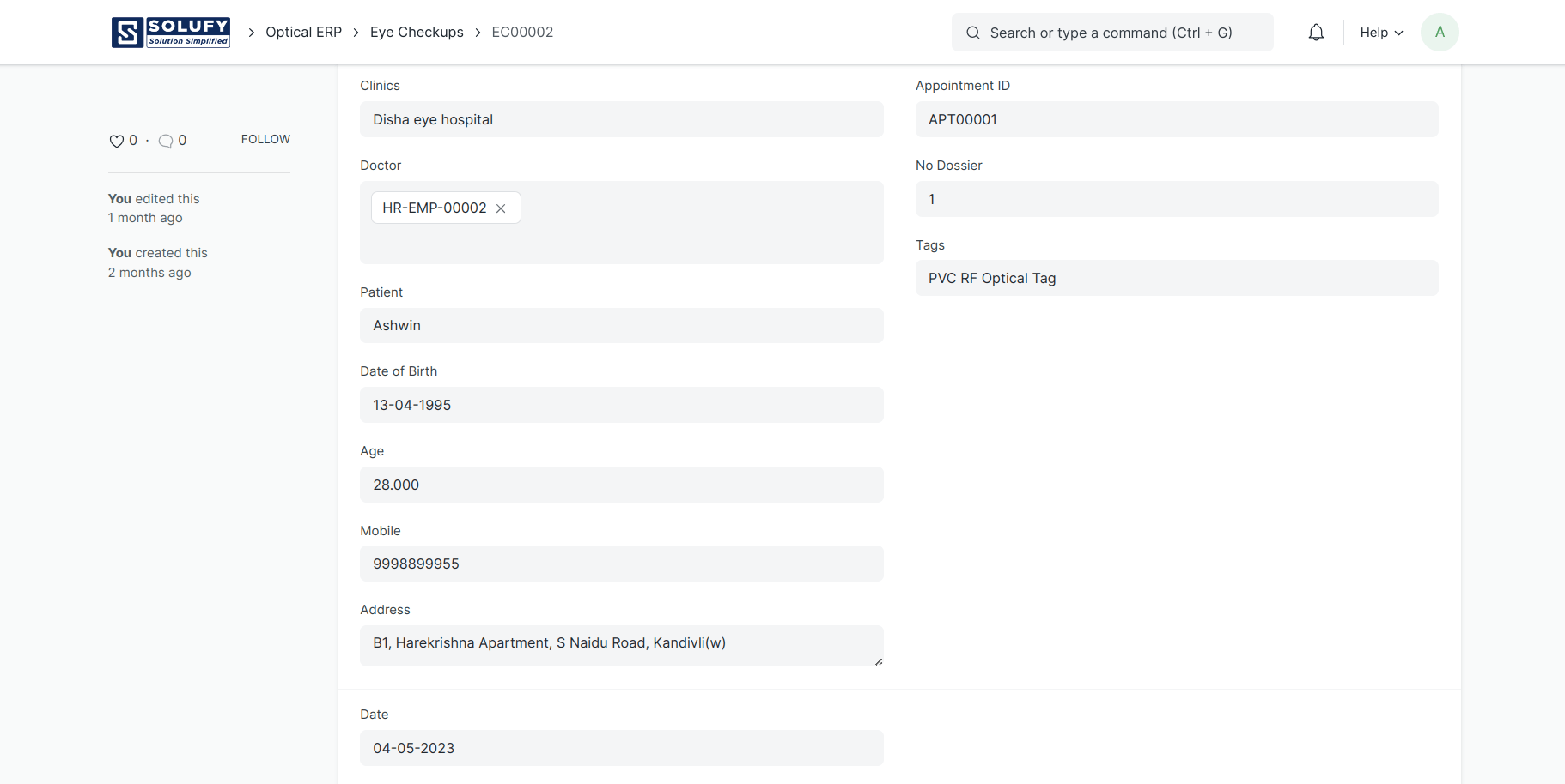 Manage-Eye-Checkup-Details