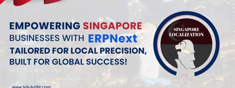 ERPNext Singapore Localization