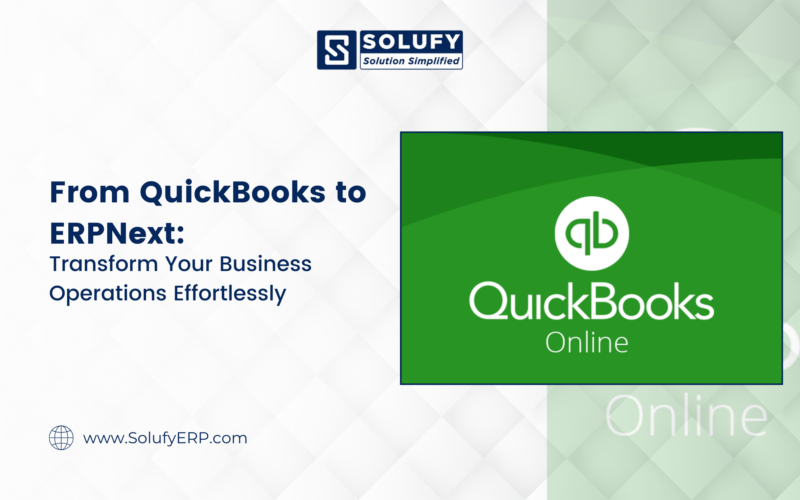 Solufy Quickbook To ERPNext Migration