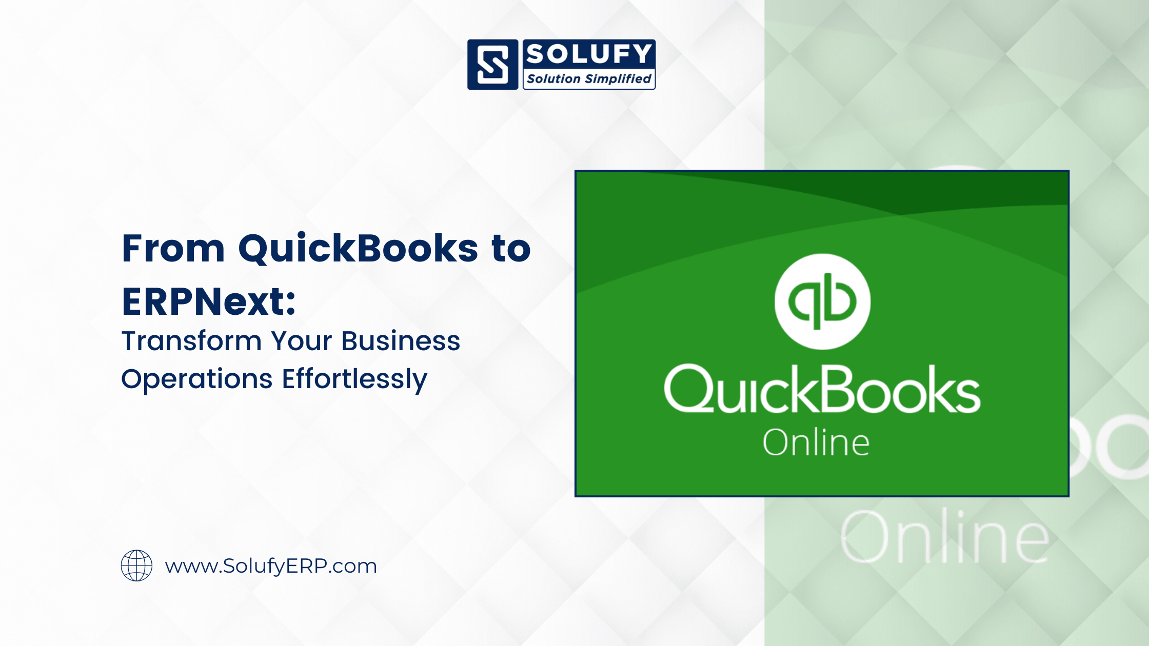 Solufy Quickbook To ERPNext Migration